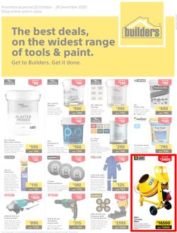 Builders Botswana : Tools And Paint (20 October - 28 December 2020), page 1