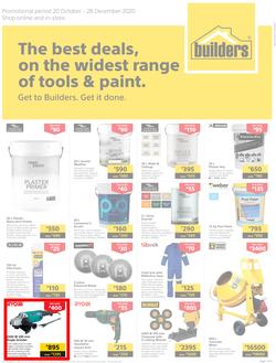 Builders Botswana : Tools And Paint (20 October - 28 December 2020), page 1