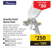 Trade Air Gravity Feed Spray Gun
