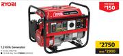 Ryobi 1.2KVA Generator