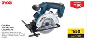 Ryobi One Plus 18V 140mm Circular Saw XCS-140