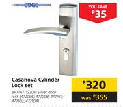 Edge Casanova Cylinder Lock Set 