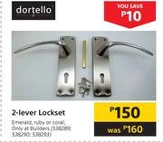 Dortello 2 Lever Lockset