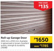 Roll-Up Garage Door-2500mm X 2100mm