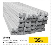 Lintels-75mm X 105mm X 1.2m Each