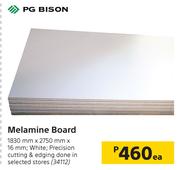PG Bison Melamine Board-1830mm X 2750mm X 16mm-Each