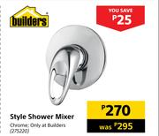 Builders Style Shower Mixer