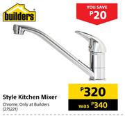 Builders Style Kitchen Mixer