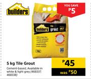 Builders 5kg Tile Grout