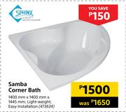 Sphinx Samba Corner Bath