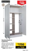 Home & Kitchen Standard Built In Cupboard 1820mm  W x 2100mm H
