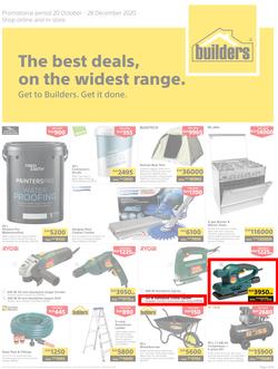 Builders Kenya : The Best Deals On The Widest Range Of Paint (20 October - 28 December 2020), page 1