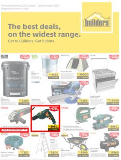Builders Kenya : The Best Deals On The Widest Range Of Paint (20 October - 28 December 2020), page 1