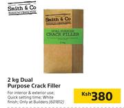 Smith & Co 2kg Dual Purpose Crack Filler