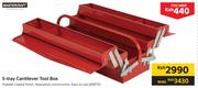 Mastercraft 5-Tray Cantilever Tool Box