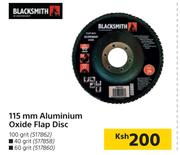 Blacksmith 115mm Aluminium Oxide Flap Disc-100 Grit