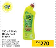 Clean Day 750ml Thick Household Bleach