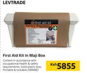 Levtrade First Aid Kit In Maji Box