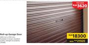 Roll-Up Garage Door-2400mm x 2100mm