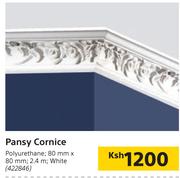 Pancy Cornice (White)