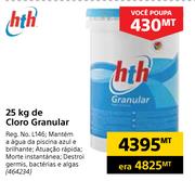 HTH 25Kg de cloro Granular