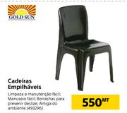 Gold Sun Cadeiras Empilháveis