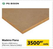 PG Bison Madeira Plana-16mm x 1830mm x 2750mm cada