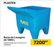 Plastex Bacia de Lavagem de 1000L