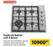 Goldair Fogao de Balcão com 4 Bocas