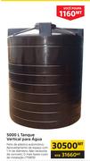 5000Ltr Tanque Vertical para agua