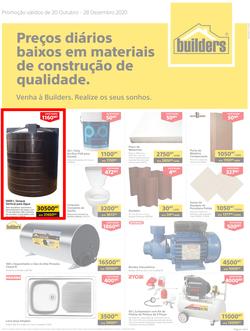 Builders Matola & Marginal : Everyday Low Prices On Quality Building Materials (20 October - 28 December 2020), page 1