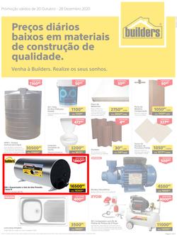 Builders Matola & Marginal : Everyday Low Prices On Quality Building Materials (20 October - 28 December 2020), page 1