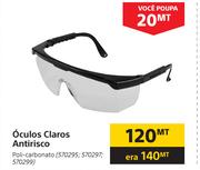 Óculos Claros Antirisco