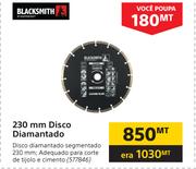 Blacksmith 230mm Disco Diamantado