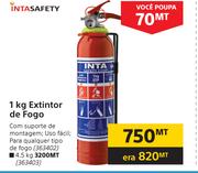 Intasafety 1Kg Extintor de Fogo