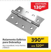 Rolamento Esférico para Dobradiça