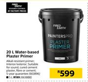Fired Earth Water Based Plaster Primer-5Ltr