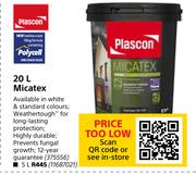 Plascon Micatex-5Ltr
