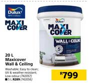 Dulux Maxicover Wall & Ceiling-20Ltr