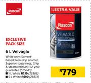 Plascon 1L Velvaglo White