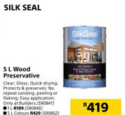 Silk Seal 1L Wood Preservative