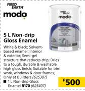 Fired Earth Modo Non-Drip Gloss Enamel-1Ltr