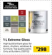 Fired Earth Extreme Gloss-1Ltr