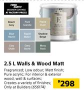 Fired Earth Walls & Wood (Matt)-2.5Ltr