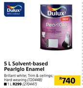 Dulux Solvent-Based Pearlglo Enamel-1Ltr