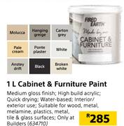 Fired Earth Cabinet & Furniture Paint-1Ltr