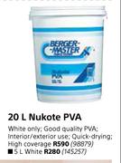 Berger Master 20Ltr Nukote PVA