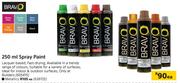 Bravo Spray Paint-250ml Each