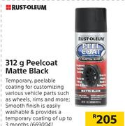 Rust-Oleum Peelcoat (Matte Black)-312g