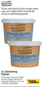 Smith & Co. Skimming Plaster-5L Each